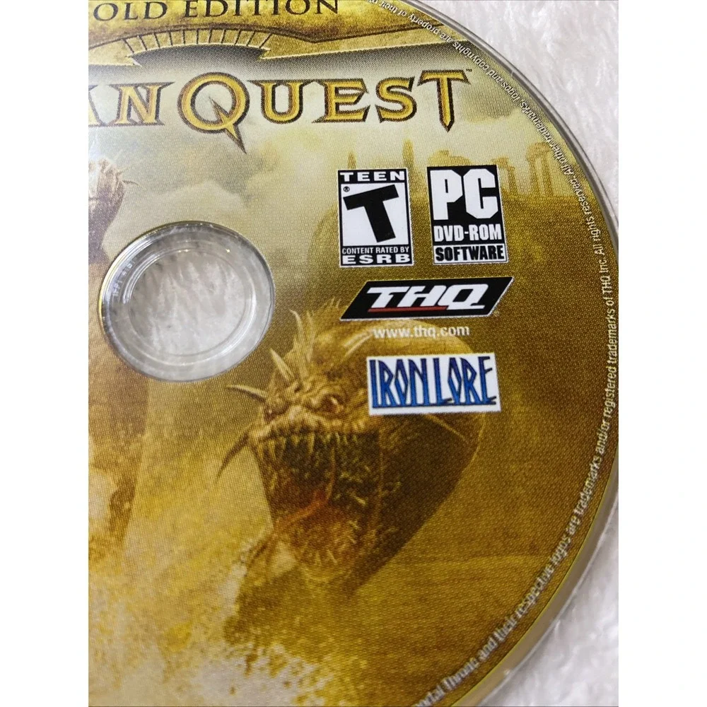 Titan Quest Gold Edition PC CD‎ ROM 2007 DISCS ONLY Soundtrack